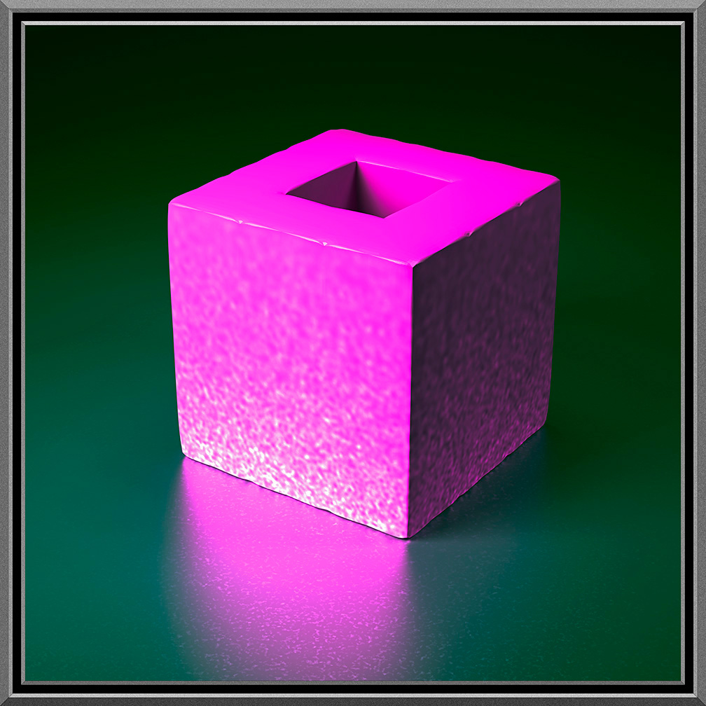 R-V Holed Cube-SSS XII